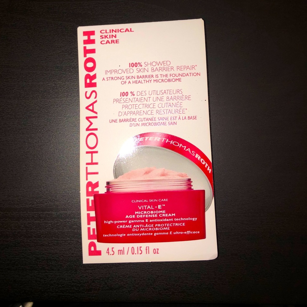 Peter Thomas Roth Vital-E Age Defense Cream Sample
